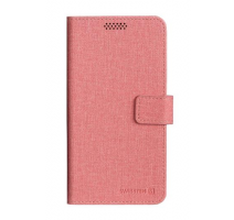 POUZDRO SWISSTEN LIBRO UNI BOOK XL RŮŽOVÉ (158 x 80 mm) obrázek