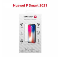 OCHRANNÉ TEMPEROVANÉ SKLO SWISSTEN HUAWEI P SMART 2021 RE 2,5D obrázek