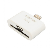 Adaptér Apple iPhone 4/microUSB pro iPhone 5 *2 in 1* obrázek