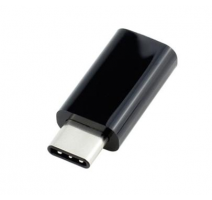 Adapter microUSB na USB-C černá  (BLISTR) obrázek