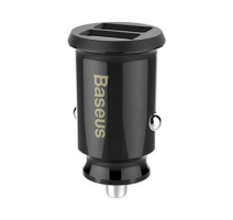 Baseus CCALL-ML01 Grain Nabíječka do Auta 15.5W 2x USB Black obrázek