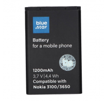 Baterie Blue Star pro Nokia 1100,3100,6230,... (BL-5C)  1200mAh Li-Ion Premium obrázek