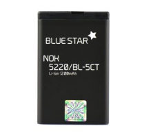 Baterie Blue Star pro Nokia 5220, 6303c, 3720c, C5, ... (BL-5CT) 1200 mAh Li-Ion Premium obrázek