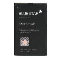 Baterie Blue Star pro Nokia 5800, 5230, 520, C3, X6, Asha 200, ...(BL-5J) 1350mAh Li-Ion Premium obrázek