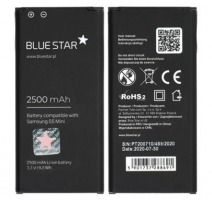 Baterie Blue Star pro Samsung G800 Galaxy S5 mini (EB-B800BE) 2500mAh Li-Ion  obrázek