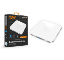 Bezdrátová nabíječka Aligator Pure-Pad 15W, bílá obrázek