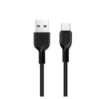 Data kabel HOCO X20 Flash, USB-C, 2.4A, 2m, černá obrázek