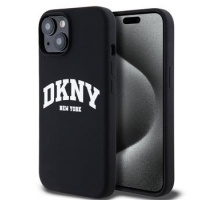 DKNY Liquid Silicone Arch Logo MagSafe Zadní Kryt pro iPhone 14 Black obrázek
