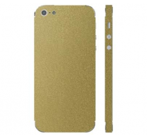 Fólie ochranná 3mk Ferya pro Apple iPhone 5S, zlatá lesklá obrázek