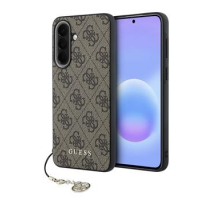 Guess 4G Charm Zadní Kryt pro Samsung Galaxy A57 Brown obrázek