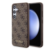 Guess 4G Zadní Kryt pro Samsung Galaxy S24 Brown obrázek