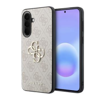 Guess PU 4G Metal Logo Zadní Kryt pro Samsung Galaxy A57 Pink obrázek