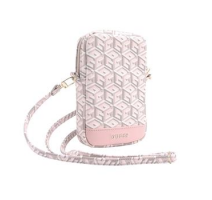 Guess PU G Cube Wallet Phone Bag Zipper Pink obrázek