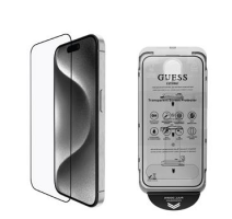 Guess Tvrzené Sklo 2.5D pro iPhone 16 Pro Max Black obrázek