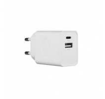 H33AC-E10 33W Cestovní Nabíječka Dual USB-A + USB-C White  obrázek