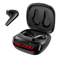 HF, sluchátka Bluetooth HOCO ES43 Lucky sound, TWS stereo, nabíjecí pouzdro, černá obrázek