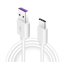 Huawei Original Quick Charger USB-C Datový Kabel 5A 1m White (Service Pack) obrázek