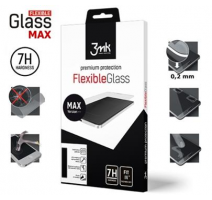 Hybridní sklo 3mk FlexibleGlass Max pro Apple iPhone 6, 6s, černá obrázek