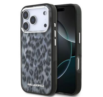 Karl Lagerfeld IML Leopard MagSafe Zadní Kryt pro iPhone 17 Pro Grey obrázek