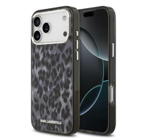 Karl Lagerfeld IML Leopard MagSafe Zadní Kryt pro iPhone 17 Pro Max Grey obrázek