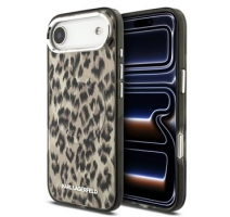 Karl Lagerfeld IML Leopard MagSafe Zadní Kryt pro iPhone Air Brown obrázek