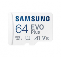 Karta paměť.microSDXC 64GB Samsung EVO Plus + adapter obrázek