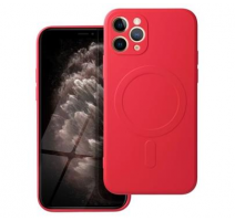 Kryt ochranný Mag Cover pro Apple iPhone 11 Pro, silikonový, červená obrázek