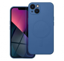 Kryt ochranný Mag Cover pro Apple iPhone 13, silikonový, modrá obrázek