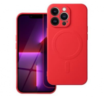 Kryt ochranný Mag Cover pro Apple iPhone 14 Pro, silikonový, červená obrázek