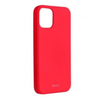 Kryt ochranný Roar Colorful Jelly pro Apple iPhone 12, 12 Pro, tmavě růžová obrázek