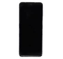 LCD display + Dotyk + Přední Kryt Samsung F721 Galaxy Z Flip 4 5G Blue (Service Pack) obrázek