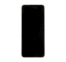 LCD display + Dotyk + Přední Kryt Samsung F721 Galaxy Z Flip 4 5G Gold (Service Pack) obrázek
