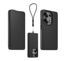Made for Xiaomi Book Pouzdro s Poutkem pro Xiaomi Redmi Note 13 Pro 4G Black obrázek