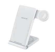 Nillkin PowerTrio 3v1 Bezdrátová Nabíječka pro Apple Watch White (MFI) obrázek