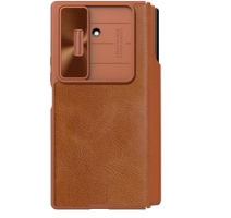 Nillkin Qin Book PRO Pen Slot Pouzdro pro Samsung Galaxy Z Fold 7 Brown obrázek
