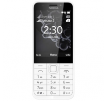 Nokia 230 Dual SIM White Silver obrázek