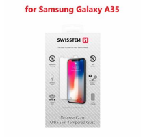 OCHRANNÉ TEMPEROVANÉ SKLO SWISSTEN PRO SAMSUNG GALAXY A35 RE 2,5D obrázek