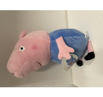 Plyšák Prasátko Peppa Pig modrý bez potisku 20 cm obrázek