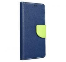 Pouzdro kniha Fancy pro Samsung Galaxy A54 5G (SM-A546) modro-limetková obrázek