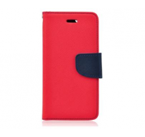 Pouzdro kniha Fancy pro Xiaomi Redmi Note 11 / Note 11S, červeno-modrá (BULK) obrázek