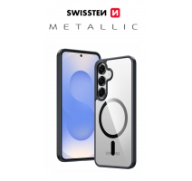 POUZDRO SWISSTEN CLEAR JELLY MagStick METALLIC PRO SAMSUNG S721B GALAXY S24 FE 5G ČERNÉ obrázek