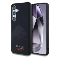 Red Bull Leather Meshed Debossed Logo MagSafe Zadní Kryt pro Samsung Galaxy S25 Navy obrázek