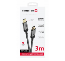 SWISSTEN KABEL HDMI NA HDMI 4K 60Hz 3,0 M obrázek