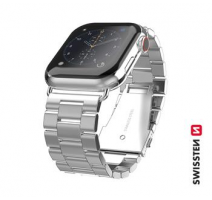 SWISSTEN ŘEMÍNEK PRO APPLE WATCH KOVOVÝ 38-40 mm STŘÍBRNÝ obrázek
