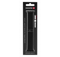 SWISSTEN ŘEMÍNEK PRO APPLE WATCH MILÁNSKÝ TAH 38-40 mm ČERNÝ obrázek