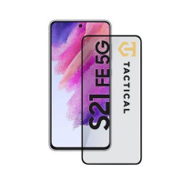 Tactical Glass Shield 5D sklo pro Samsung Galaxy S21 FE 5G Black  obrázek