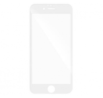 Tvrzené sklo 3D pro Huawei Y7, plné lepení, bílá obrázek
