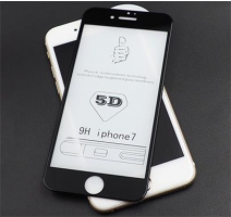 Tvrzené sklo 5D pro Apple iPhone 6, 6S, plné lepení, černá obrázek