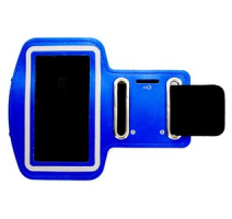 Universal sportovní pouzdro na ruku 5.5 modré obrázek
