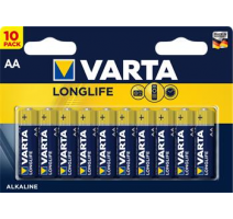 Varta Longlife AA Baterie 10ks (EU Blister) obrázek